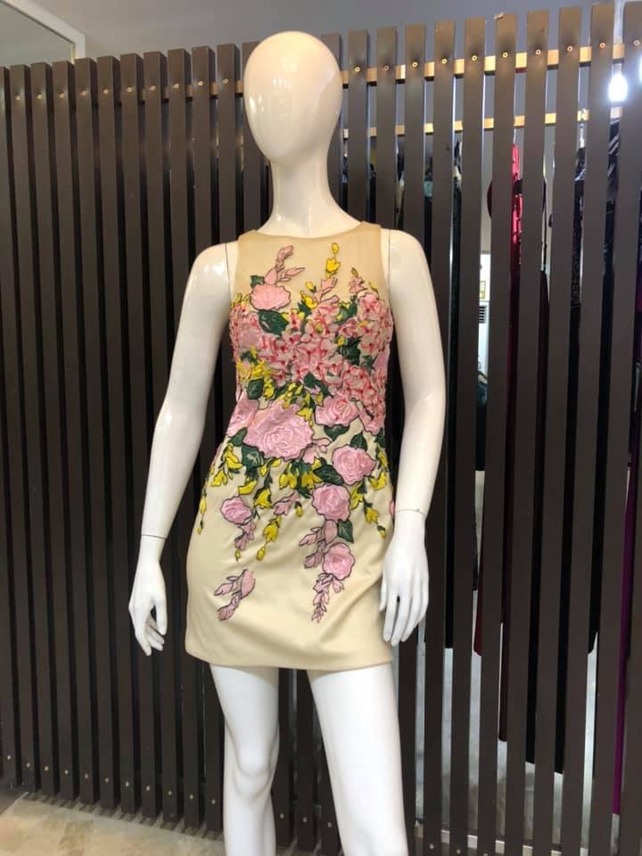 a mannequin wearing a dress