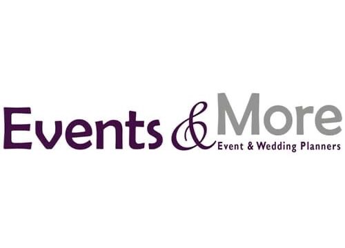 a logo for events and more