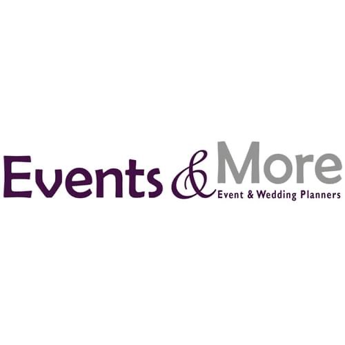 a logo for events and more