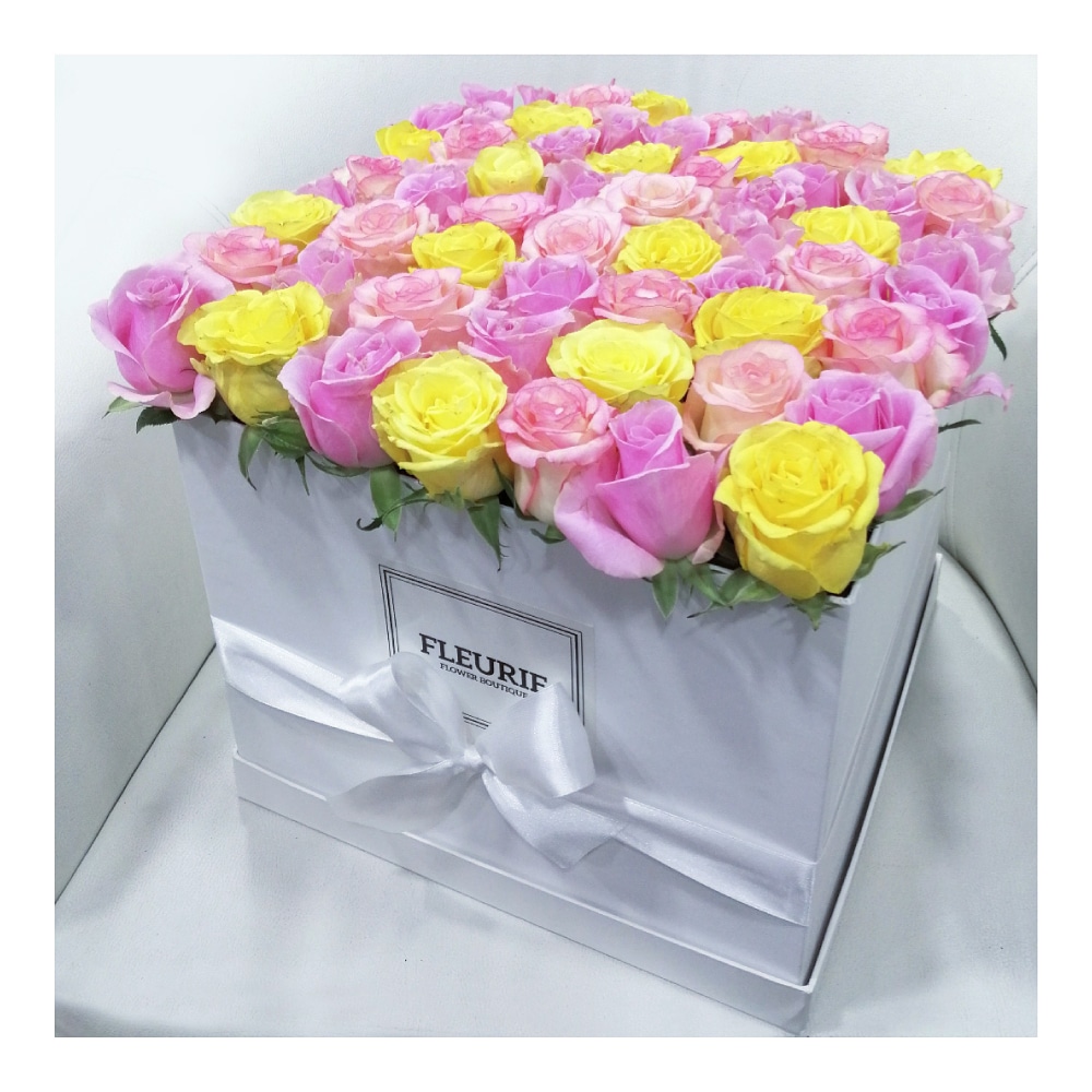 a box of flowers