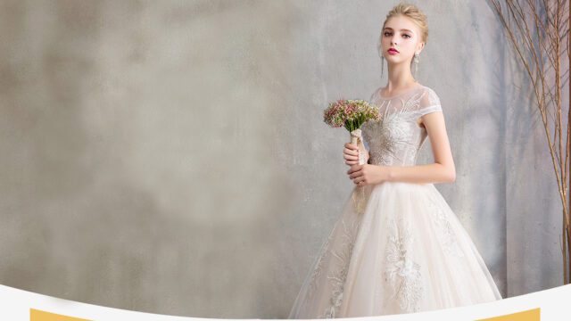 a woman in a white dress holding flowers