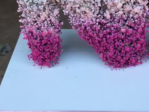 a bunch of flowers on a table