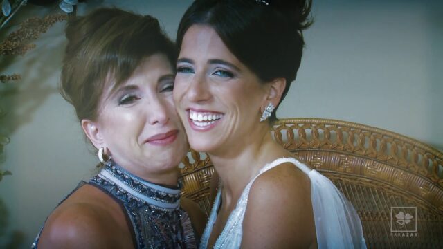 two women smiling for the camera