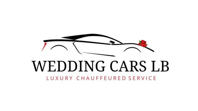 a logo for a wedding car