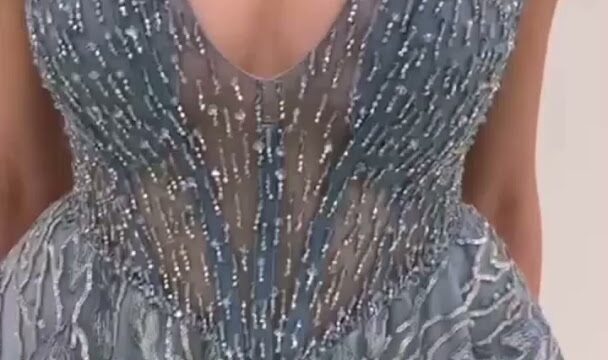 a close up of a dress